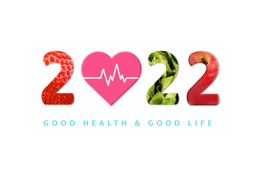 2022 Happy New Year for fitness and health!